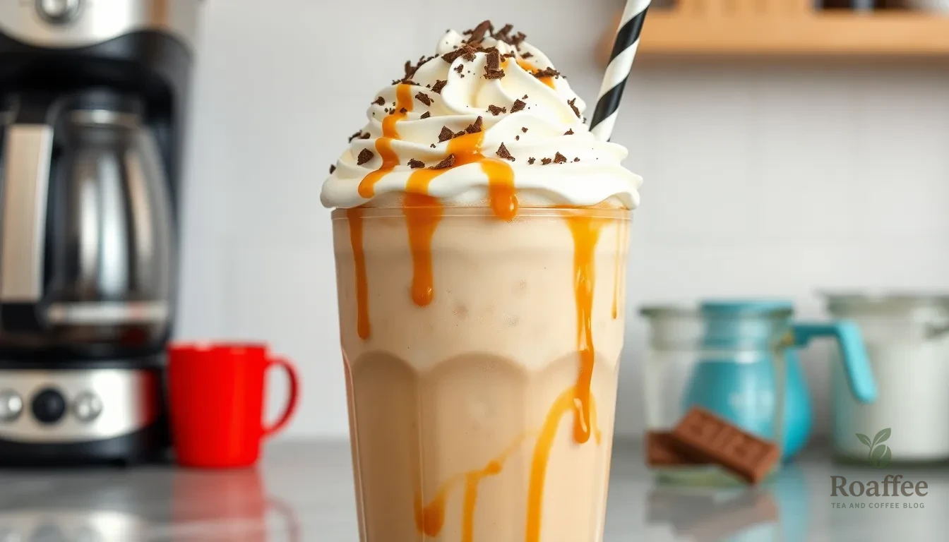 Easy Homemade Frappuccino Recipe with Coffee (Ready in 5 Minutes!) 8 Easy Homemade Frappuccino Recipe with Coffee (Ready in 5 Minutes!) 7