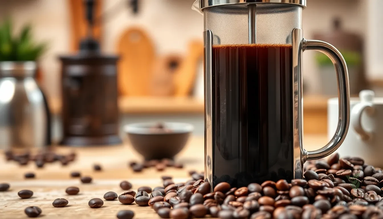 How to Make French Press Coffee: Perfect Brewing Guide for Rich, Full-Bodied Flavor 8 How to Make French Press Coffee: Perfect Brewing Guide for Rich, Full-Bodied Flavor 7