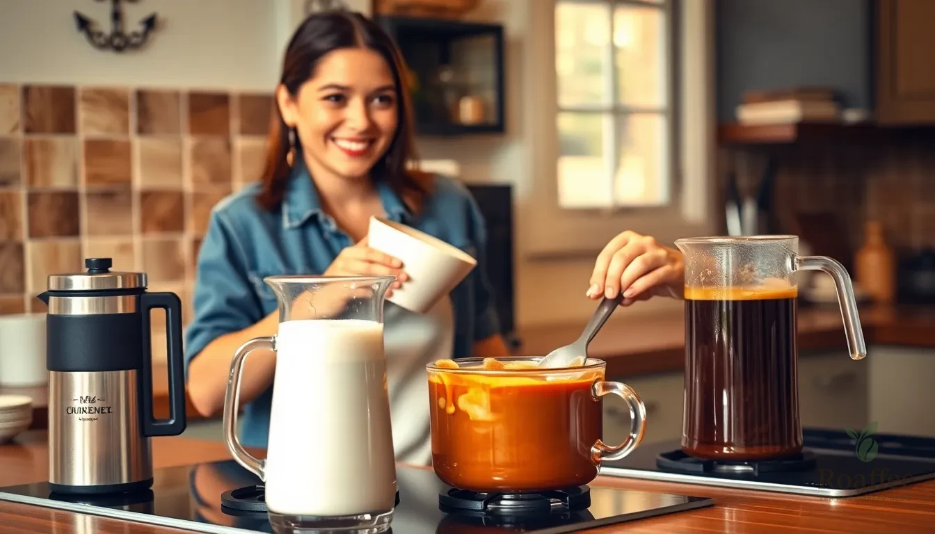 Easy Hot Caramel Coffee Recipe: Make Café-Style Drinks at Home in 10 Minutes 8 Easy Hot Caramel Coffee Recipe: Make Café-Style Drinks at Home in 10 Minutes 7