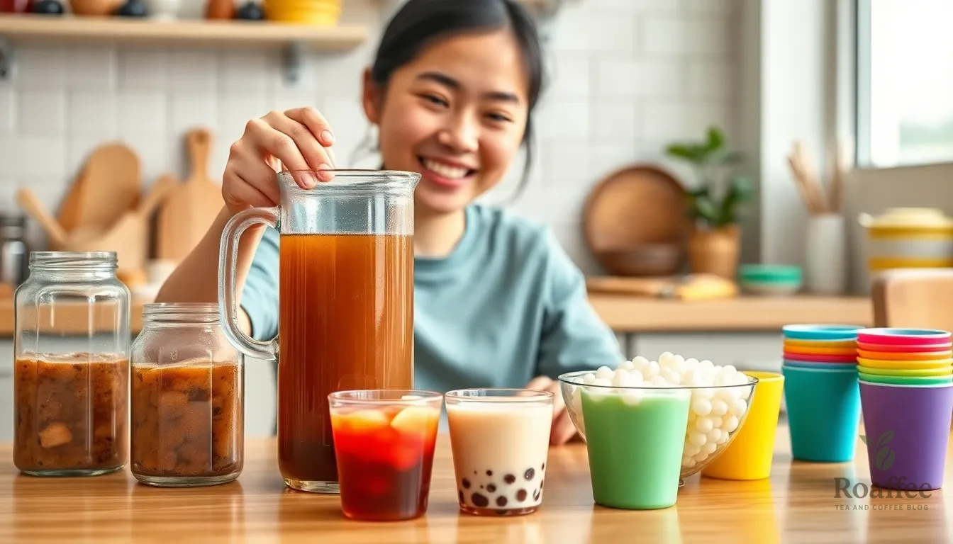 How to Make Bubble Tea at Home: Easy Recipe with Perfect Chewy Pearls 8 How to Make Bubble Tea at Home: Easy Recipe with Perfect Chewy Pearls 7