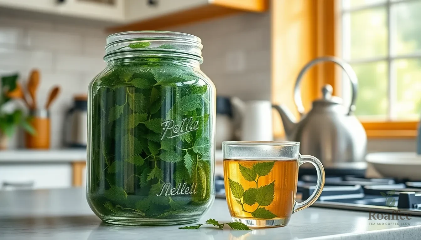 Easy Nettle Tea Recipe: Fresh & Dried Methods for Homemade Herbal Tea 8 Easy Nettle Tea Recipe: Fresh & Dried Methods for Homemade Herbal Tea 7