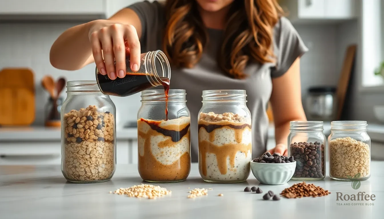 Easy Overnight Oats Coffee Recipe - Perfect Make-Ahead Breakfast for Busy Mornings 8 Easy Overnight Oats Coffee Recipe - Perfect Make-Ahead Breakfast for Busy Mornings 7