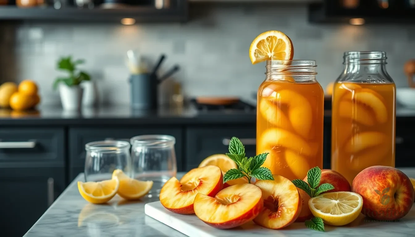 Easy Peach Long Island Iced Tea Recipe - Perfect Summer Cocktail 8 Easy Peach Long Island Iced Tea Recipe - Perfect Summer Cocktail 7