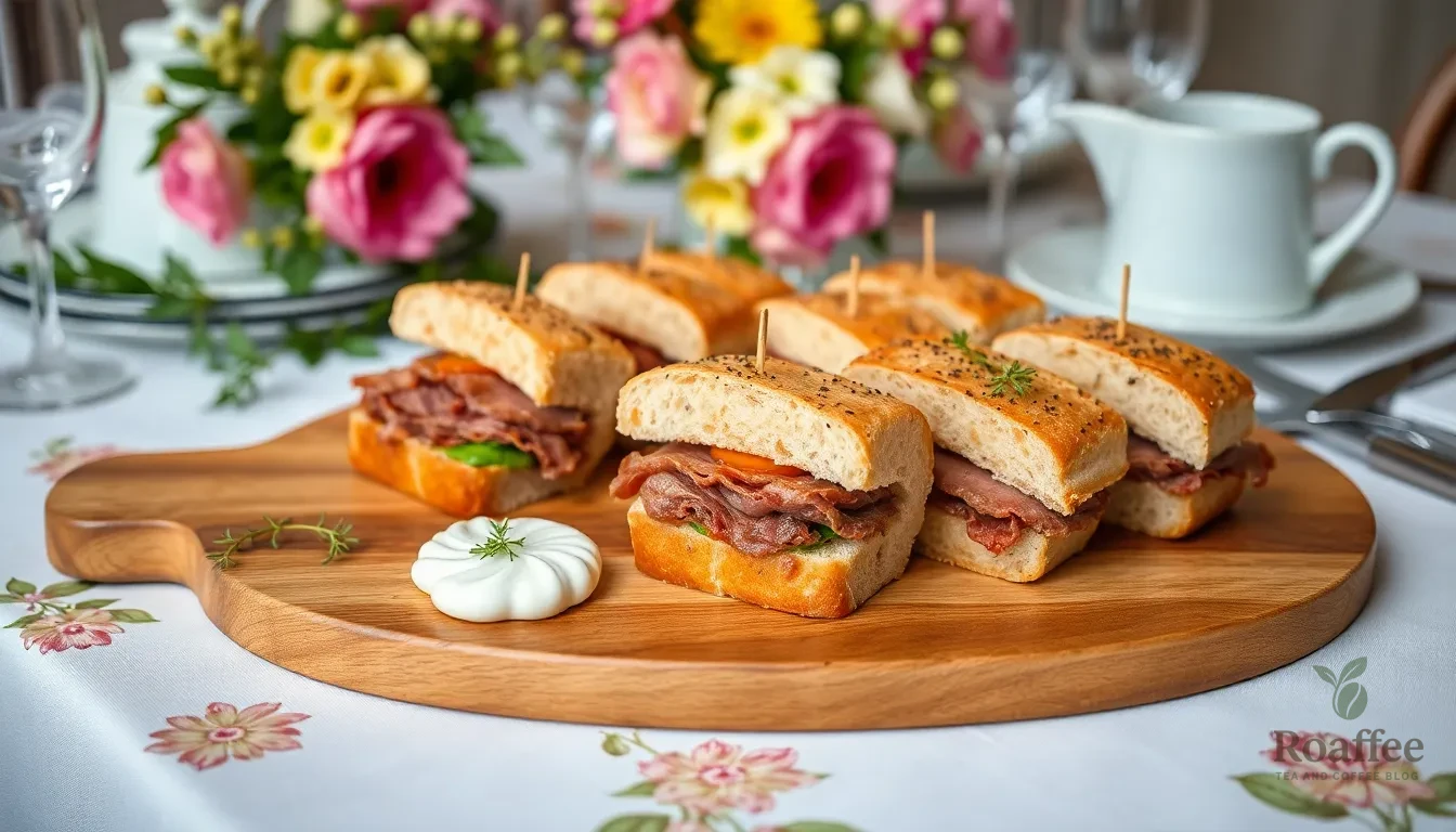 Perfect Roast Beef Tea Sandwiches Recipe: Easy Elegant Finger Foods for Any Occasion 8 Perfect Roast Beef Tea Sandwiches Recipe: Easy Elegant Finger Foods for Any Occasion 7