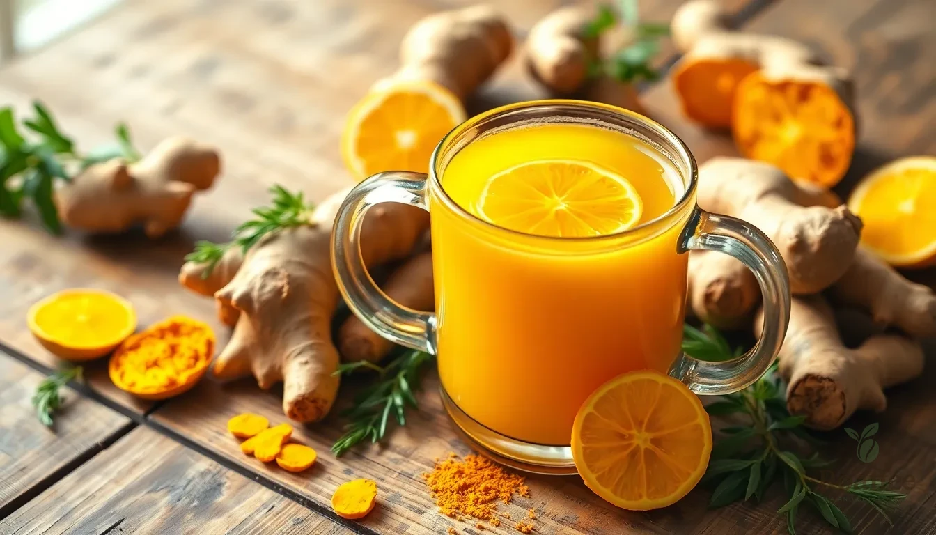 Golden Turmeric and Ginger Tea Recipe: Easy Anti-Inflammatory Healing Tea 8 Golden Turmeric and Ginger Tea Recipe: Easy Anti-Inflammatory Healing Tea 7
