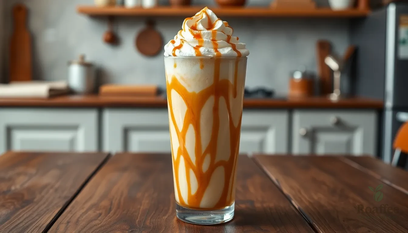 Easy Caramel Frappe Recipe No Coffee - Creamy & Delicious in 10 Minutes 10 Easy Caramel Frappe Recipe No Coffee - Creamy & Delicious in 10 Minutes 9