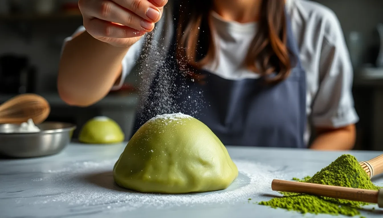 Easy Green Tea Mochi Recipe: How to Make Authentic Japanese Matcha Mochi at Home 10 Easy Green Tea Mochi Recipe: How to Make Authentic Japanese Matcha Mochi at Home 9