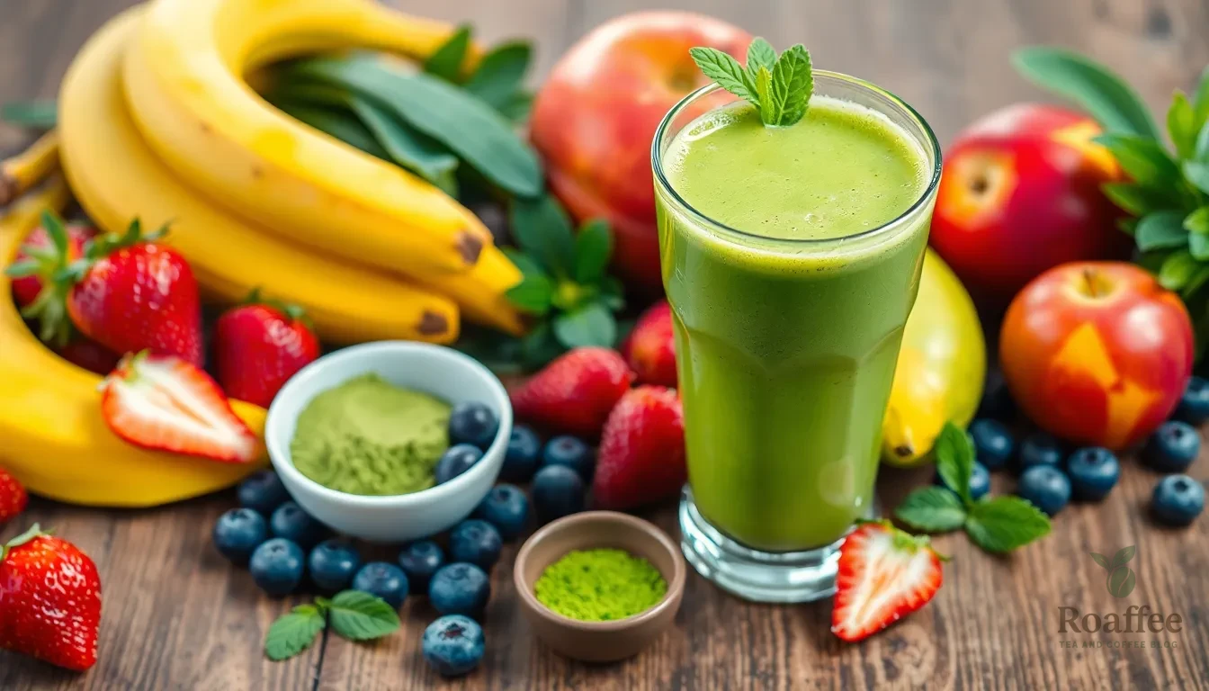 Green Tea Smoothie Recipe: 5-Minute Healthy Energy Boost (No Coffee Needed!) 10 Green Tea Smoothie Recipe: 5-Minute Healthy Energy Boost (No Coffee Needed!) 9