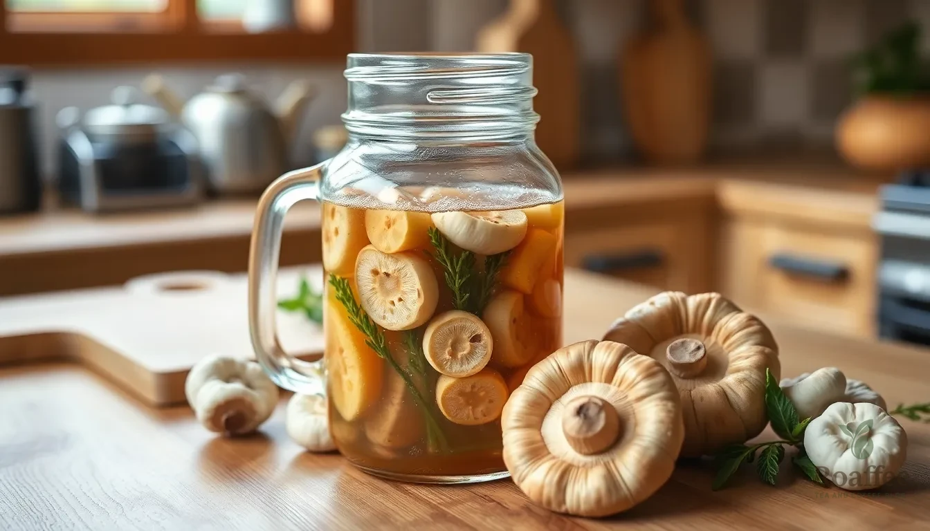 Easy Mushroom Tea Recipe: Health Benefits + Step-by-Step Brewing Guide 10 Easy Mushroom Tea Recipe: Health Benefits + Step-by-Step Brewing Guide 9