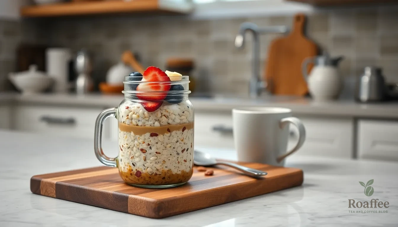 Easy Overnight Oats Coffee Recipe - Perfect Make-Ahead Breakfast for Busy Mornings 10 Easy Overnight Oats Coffee Recipe - Perfect Make-Ahead Breakfast for Busy Mornings 9