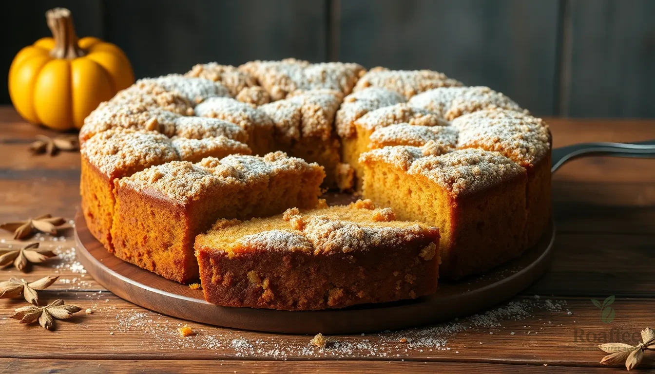 Easy Pumpkin Spice Coffee Cake Recipe with Cinnamon Streusel (Fall Favorite!) 10 Easy Pumpkin Spice Coffee Cake Recipe with Cinnamon Streusel (Fall Favorite!) 9