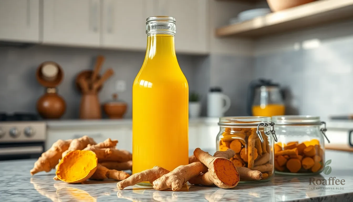 Easy Turmeric Tea Recipe: Golden Milk & Health Benefits (5 Minutes!) 10 Easy Turmeric Tea Recipe: Golden Milk & Health Benefits (5 Minutes!) 9