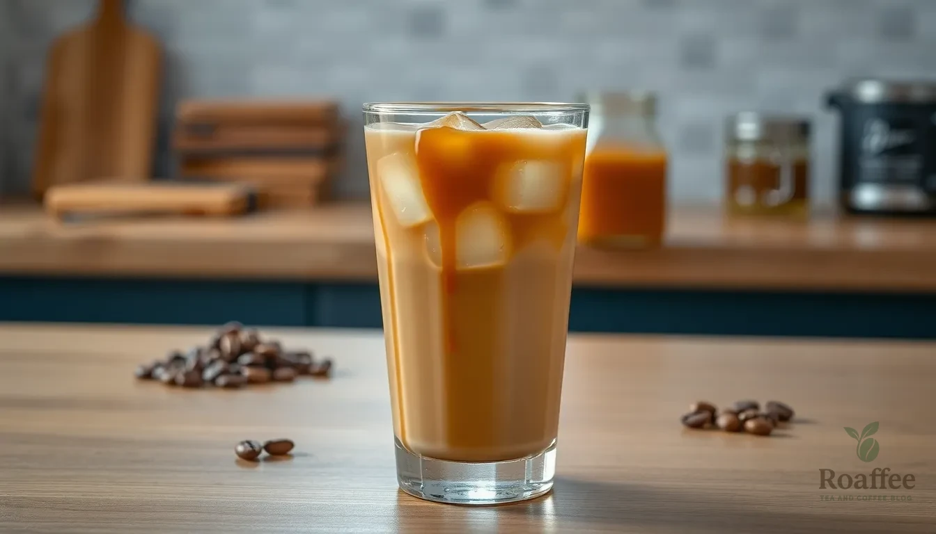 Easy Homemade Caramel Iced Coffee Recipe (Better Than Starbucks!) 11