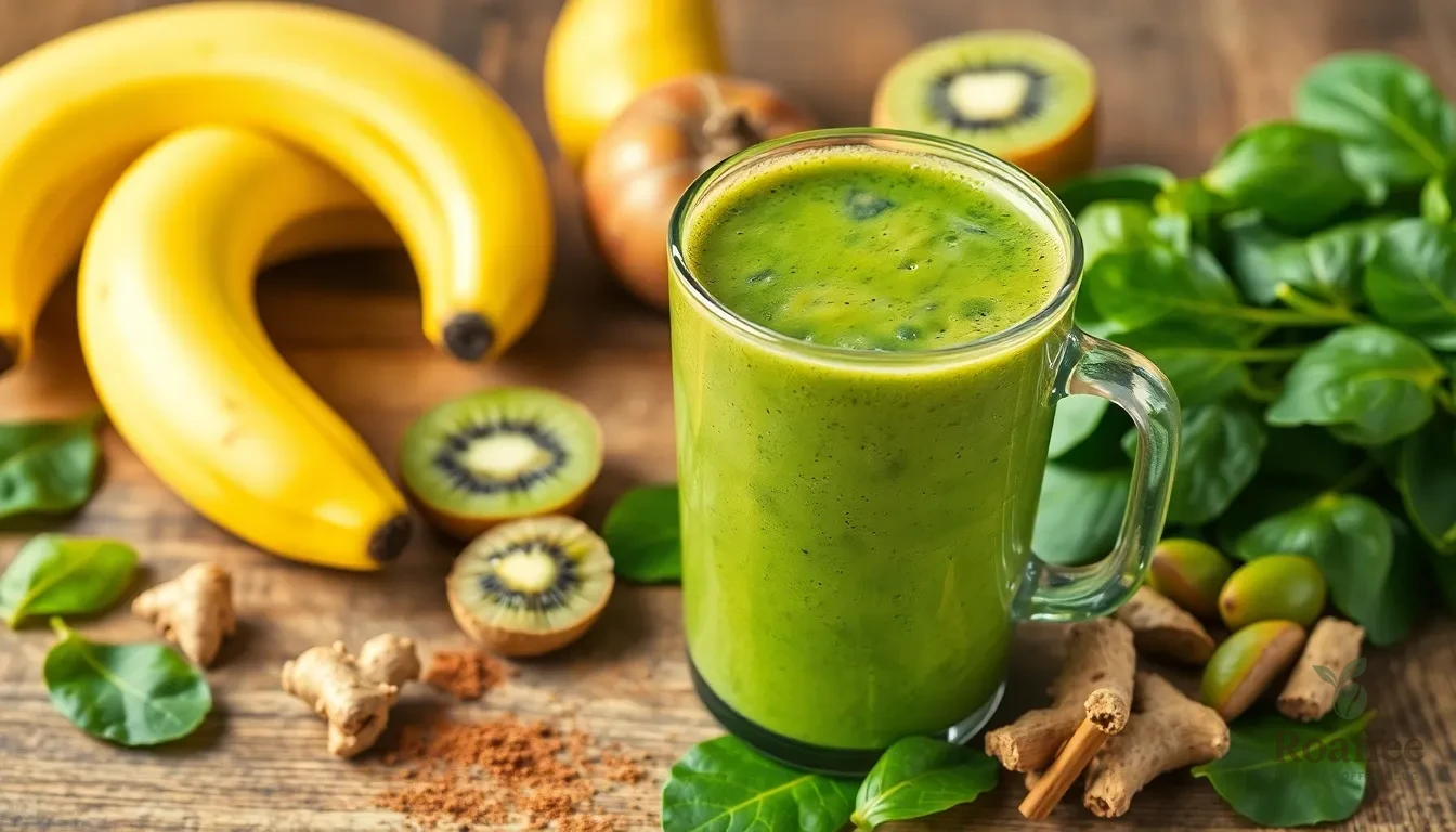 Green Tea Smoothie Recipe: 5-Minute Healthy Energy Boost (No Coffee Needed!) 12 Green Tea Smoothie Recipe: 5-Minute Healthy Energy Boost (No Coffee Needed!) 11