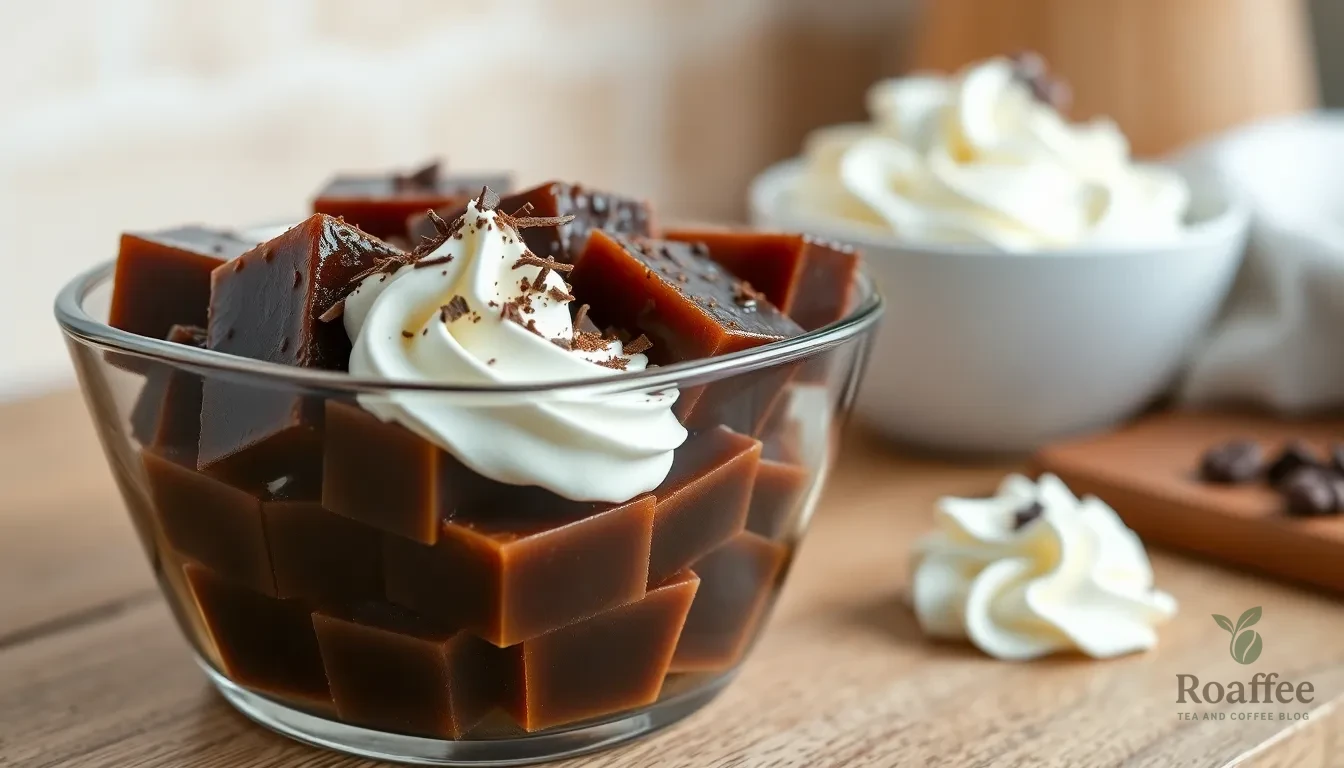 Japanese Coffee Jelly Recipe: Easy 4-Step Guide to Make This Elegant Dessert at Home 12 Japanese Coffee Jelly Recipe: Easy 4-Step Guide to Make This Elegant Dessert at Home 11