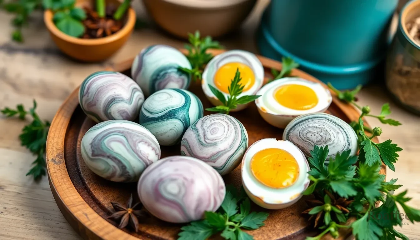 Perfect Chinese Tea Eggs Recipe: How to Make Marbled Tea Eggs at Home 12 Perfect Chinese Tea Eggs Recipe: How to Make Marbled Tea Eggs at Home 11