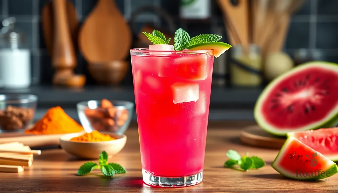 Refreshing Watermelon Loaded Tea Recipe: Perfect Summer Energy Drink in 15 Minutes 12 Refreshing Watermelon Loaded Tea Recipe: Perfect Summer Energy Drink in 15 Minutes 11