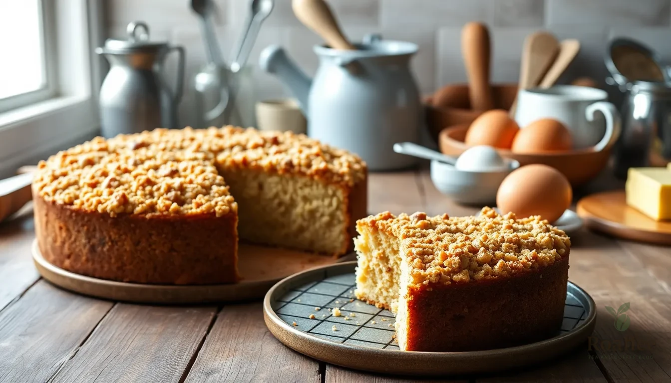 Easy Sour Cream Coffee Cake Recipe: Moist, Bakery-Style & Perfect for Brunch 14 Easy Sour Cream Coffee Cake Recipe: Moist, Bakery-Style & Perfect for Brunch 13