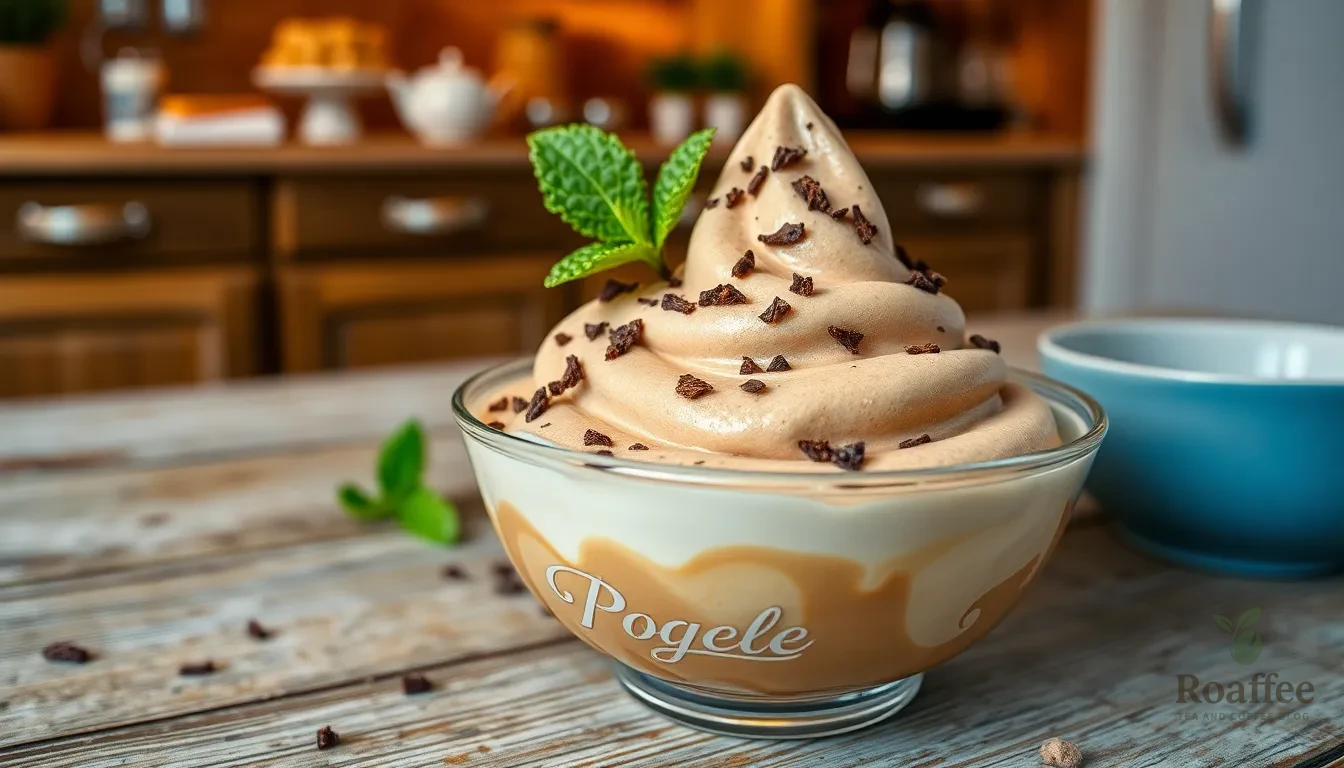 Easy Coffee Frozen Yogurt Recipe: No Ice Cream Maker Required (Ready in 4 Hours!) 14 Easy Coffee Frozen Yogurt Recipe: No Ice Cream Maker Required (Ready in 4 Hours!) 13