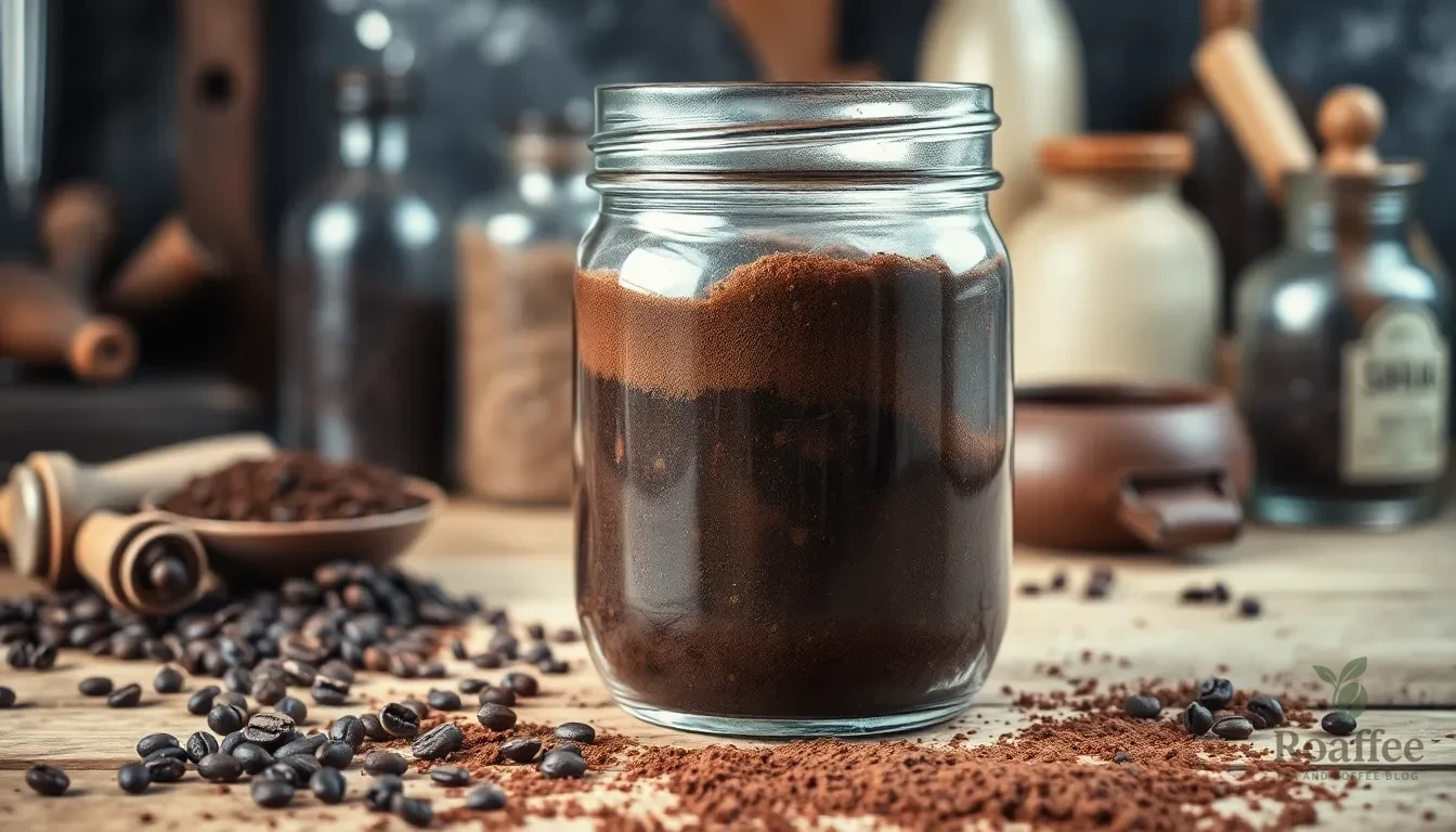 How to Make Coffee Grunge Recipe: Transform Used Coffee Grounds into a Delicious Treat 13