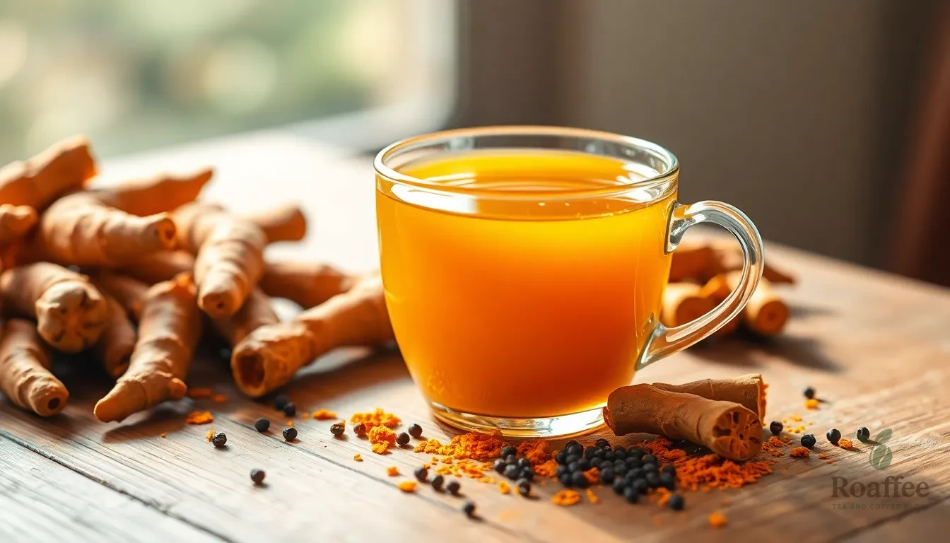 Easy Turmeric Tea Recipe: Golden Milk & Health Benefits (5 Minutes!) 14 Easy Turmeric Tea Recipe: Golden Milk & Health Benefits (5 Minutes!) 13