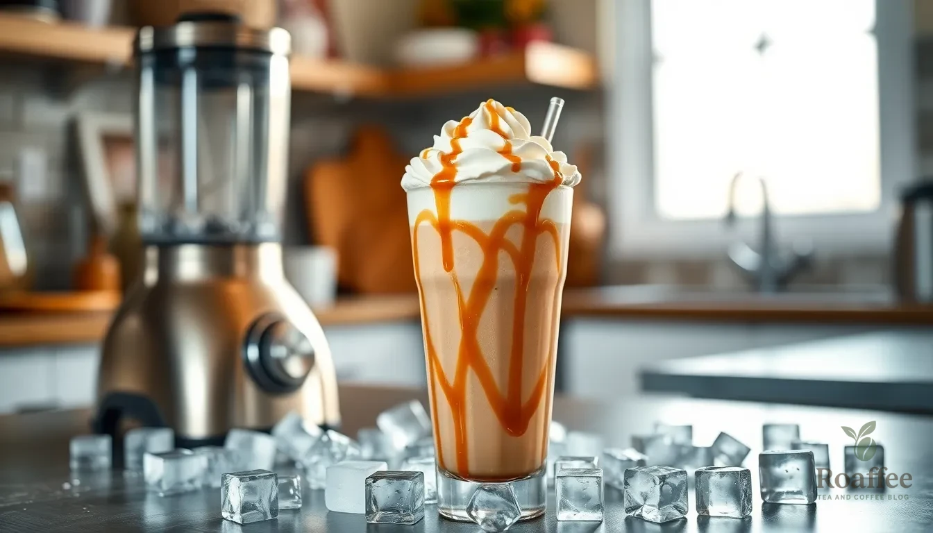 Easy Caramel Frappe Recipe No Coffee - Creamy & Delicious in 10 Minutes 16 Easy Caramel Frappe Recipe No Coffee - Creamy & Delicious in 10 Minutes 15