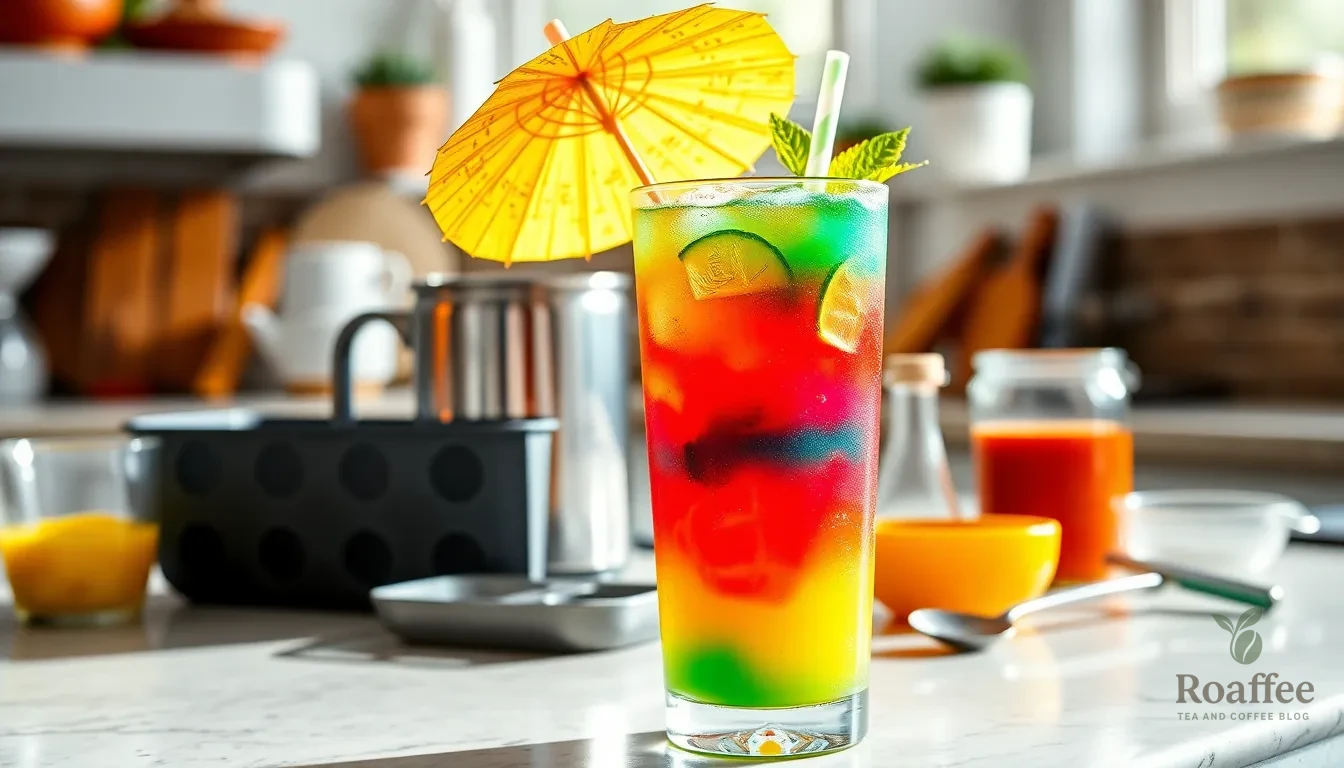 Bahama Mama Loaded Tea Recipe: Easy Tropical Energizing Drink in 5 Minutes 2 Bahama Mama Loaded Tea Recipe: Easy Tropical Energizing Drink in 5 Minutes 1