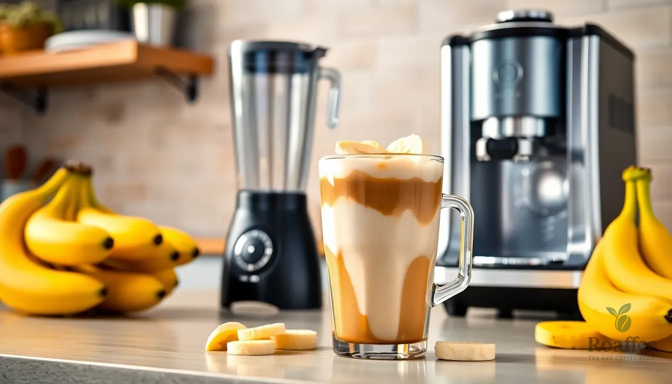 Easy Banana Milk Coffee Recipe: 5-Minute Homemade Café-Style Drink 2 Easy Banana Milk Coffee Recipe: 5-Minute Homemade Café-Style Drink 1