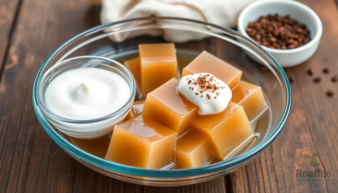 Easy Filipino Coffee Jelly Recipe: Traditional Gulaman Dessert in 30 Minutes 2 Easy Filipino Coffee Jelly Recipe: Traditional Gulaman Dessert in 30 Minutes 1