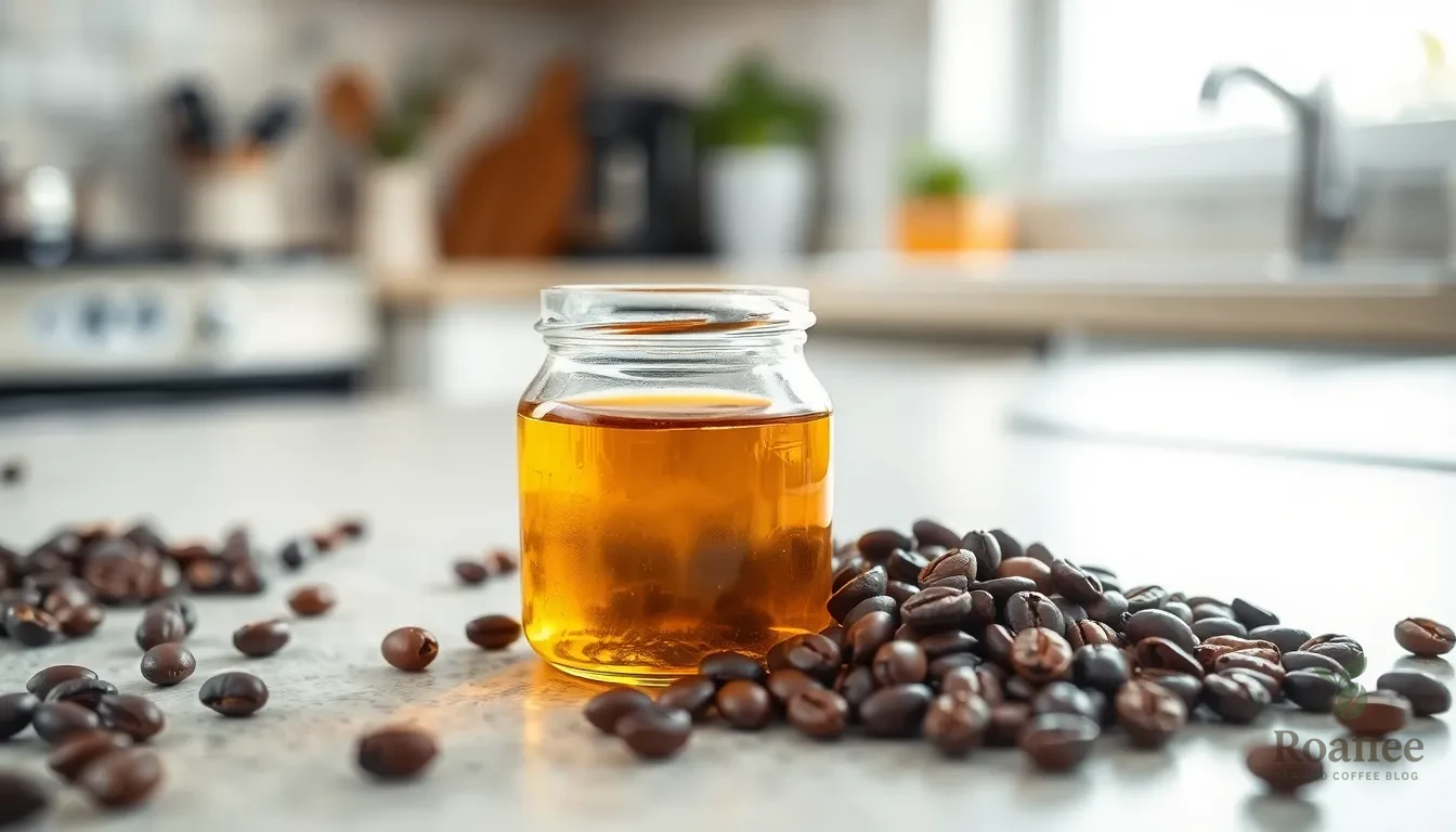 DIY Coffee Oil Recipe: Make Your Own at Home in 4 Simple Steps 2 DIY Coffee Oil Recipe: Make Your Own at Home in 4 Simple Steps 1