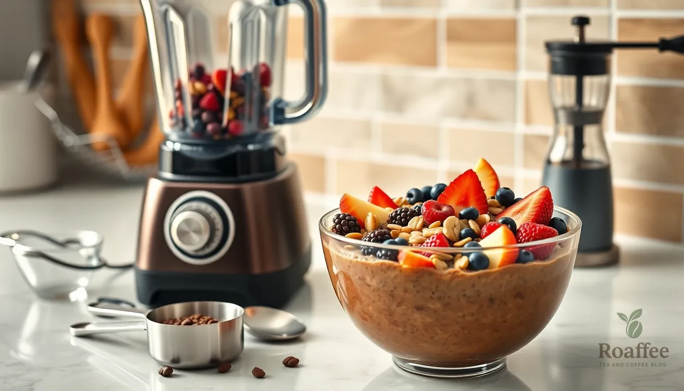 Easy Coffee Smoothie Bowl Recipe: 5-Minute Energizing Breakfast (No Crash!) 2 Easy Coffee Smoothie Bowl Recipe: 5-Minute Energizing Breakfast (No Crash!) 1