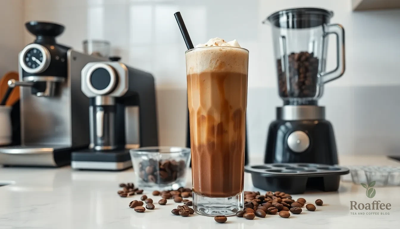 Easy Frozen Mocha Coffee Recipe: Make Café-Quality Drinks at Home in 5 Minutes 2 Easy Frozen Mocha Coffee Recipe: Make Café-Quality Drinks at Home in 5 Minutes 1