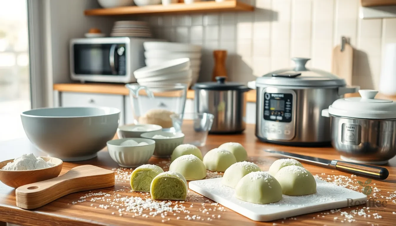 Easy Green Tea Mochi Recipe: How to Make Authentic Japanese Matcha Mochi at Home 2 Easy Green Tea Mochi Recipe: How to Make Authentic Japanese Matcha Mochi at Home 1