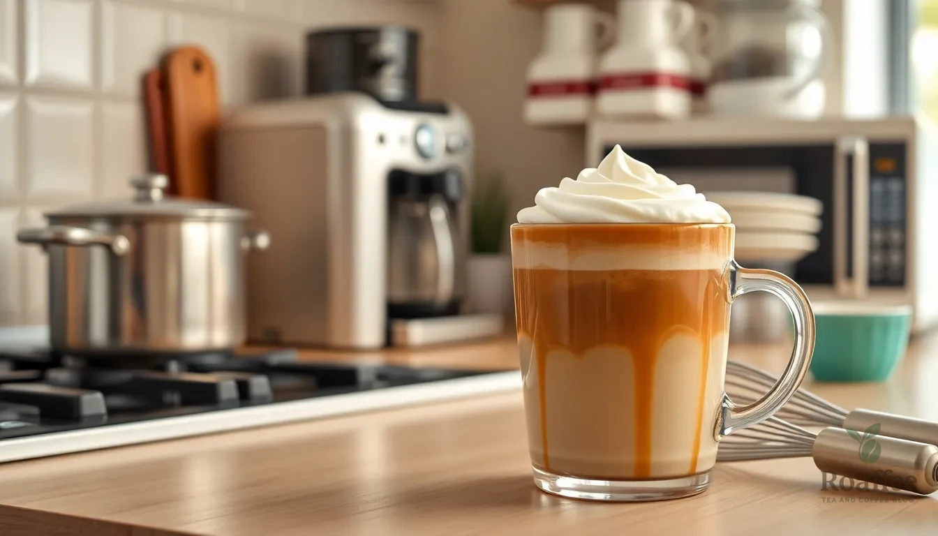Easy Hot Caramel Coffee Recipe: Make Café-Style Drinks at Home in 10 Minutes 2 Easy Hot Caramel Coffee Recipe: Make Café-Style Drinks at Home in 10 Minutes 1