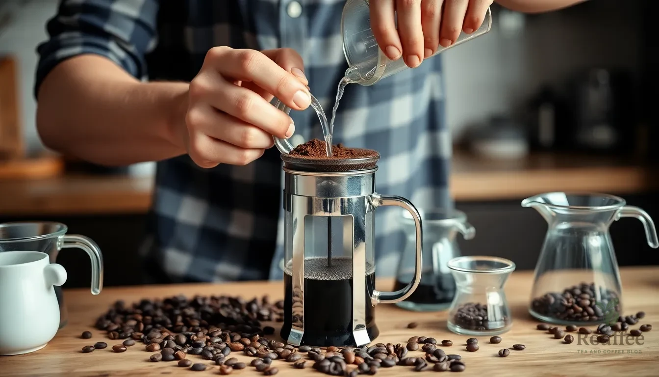 How to Make French Press Coffee at Home: Perfect Brew in 9 Minutes 2 How to Make French Press Coffee at Home: Perfect Brew in 9 Minutes 1