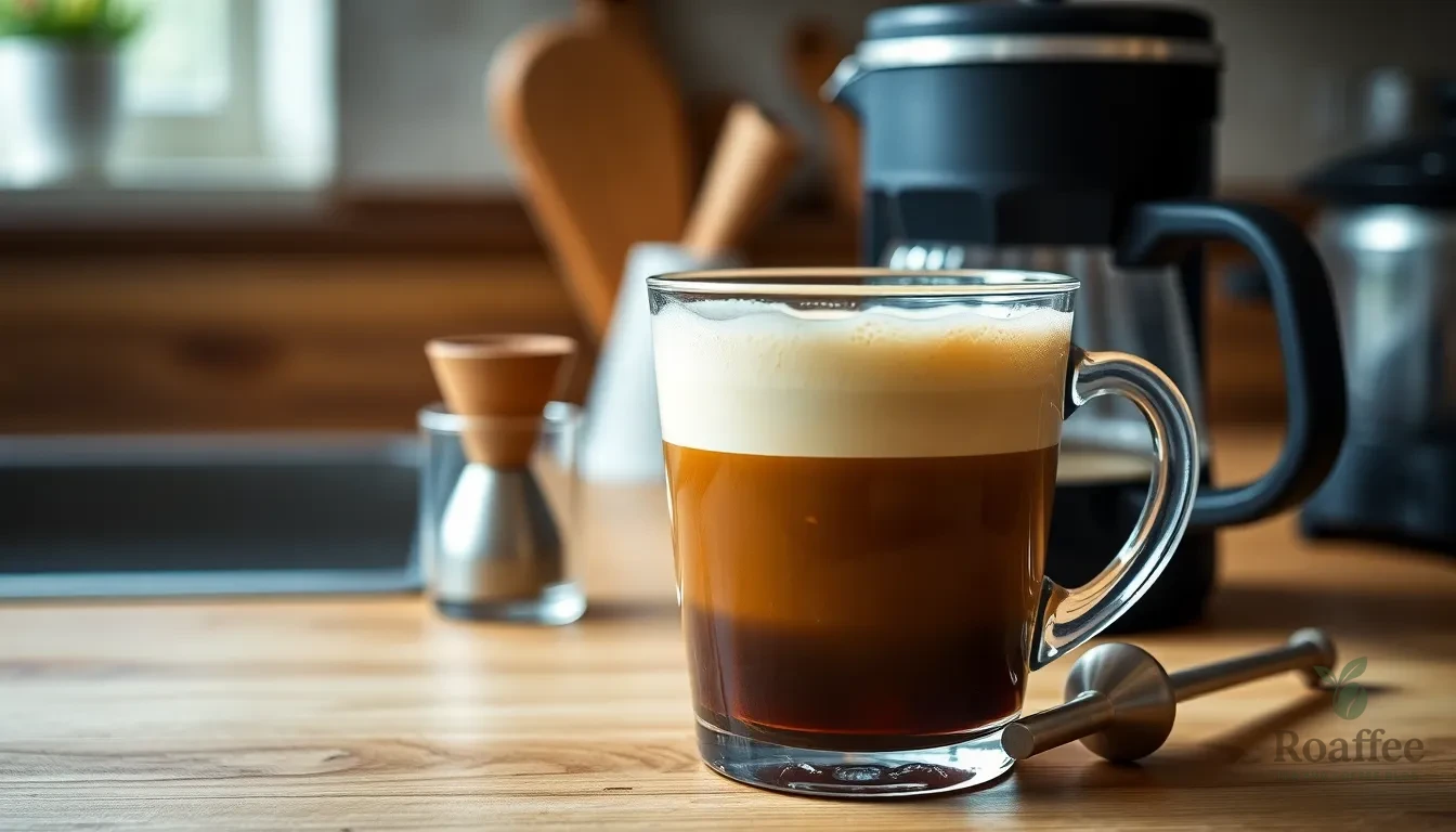 Classic Irish Coffee Recipe with Whiskey - Easy Step-by-Step Guide 2 Classic Irish Coffee Recipe with Whiskey - Easy Step-by-Step Guide 1