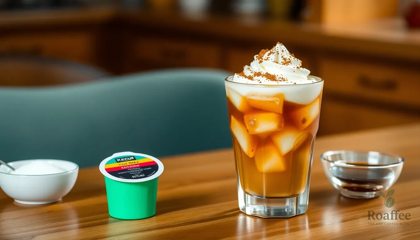 Perfect K Cup Iced Coffee Recipe (Ready in 5 Minutes!) 2 Perfect K Cup Iced Coffee Recipe (Ready in 5 Minutes!) 1