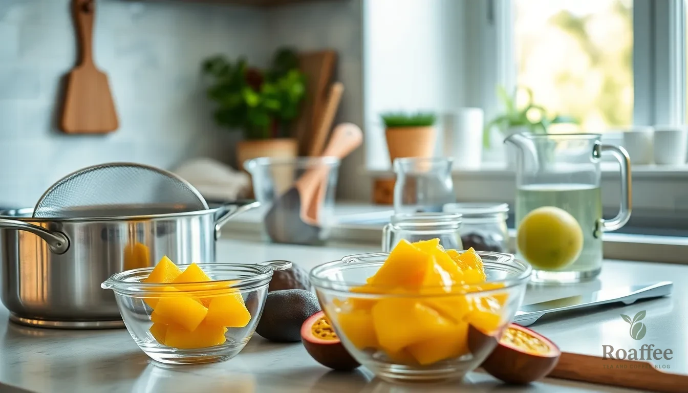 Easy Passion Fruit Tea Recipe: Tropical Refreshment in 15 Minutes 2 Easy Passion Fruit Tea Recipe: Tropical Refreshment in 15 Minutes 1