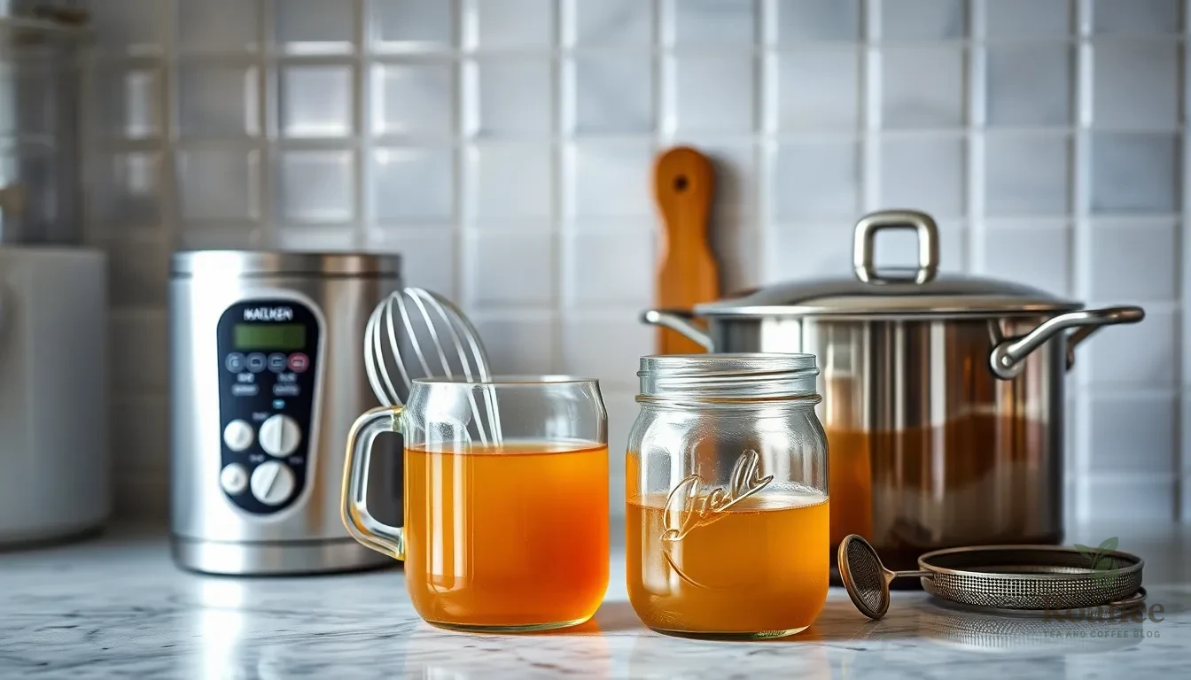 Easy Tea Syrup Recipe: Transform Any Tea Into Sweet Liquid Gold in 15 Minutes 2 Easy Tea Syrup Recipe: Transform Any Tea Into Sweet Liquid Gold in 15 Minutes 1