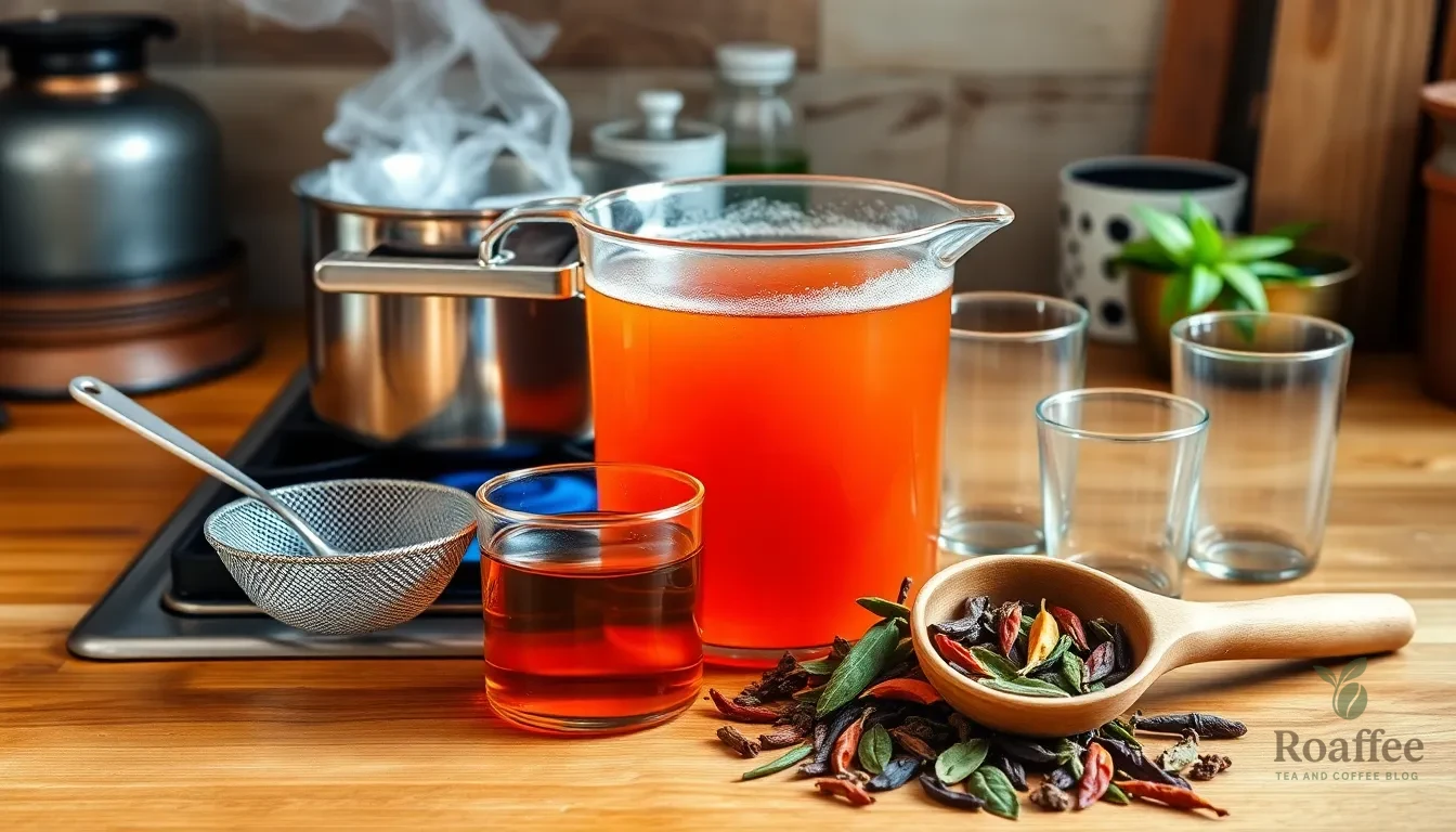 How to Make Authentic Thai Tea Recipe at Home - Easy 15-Minute Guide 2 How to Make Authentic Thai Tea Recipe at Home - Easy 15-Minute Guide 1