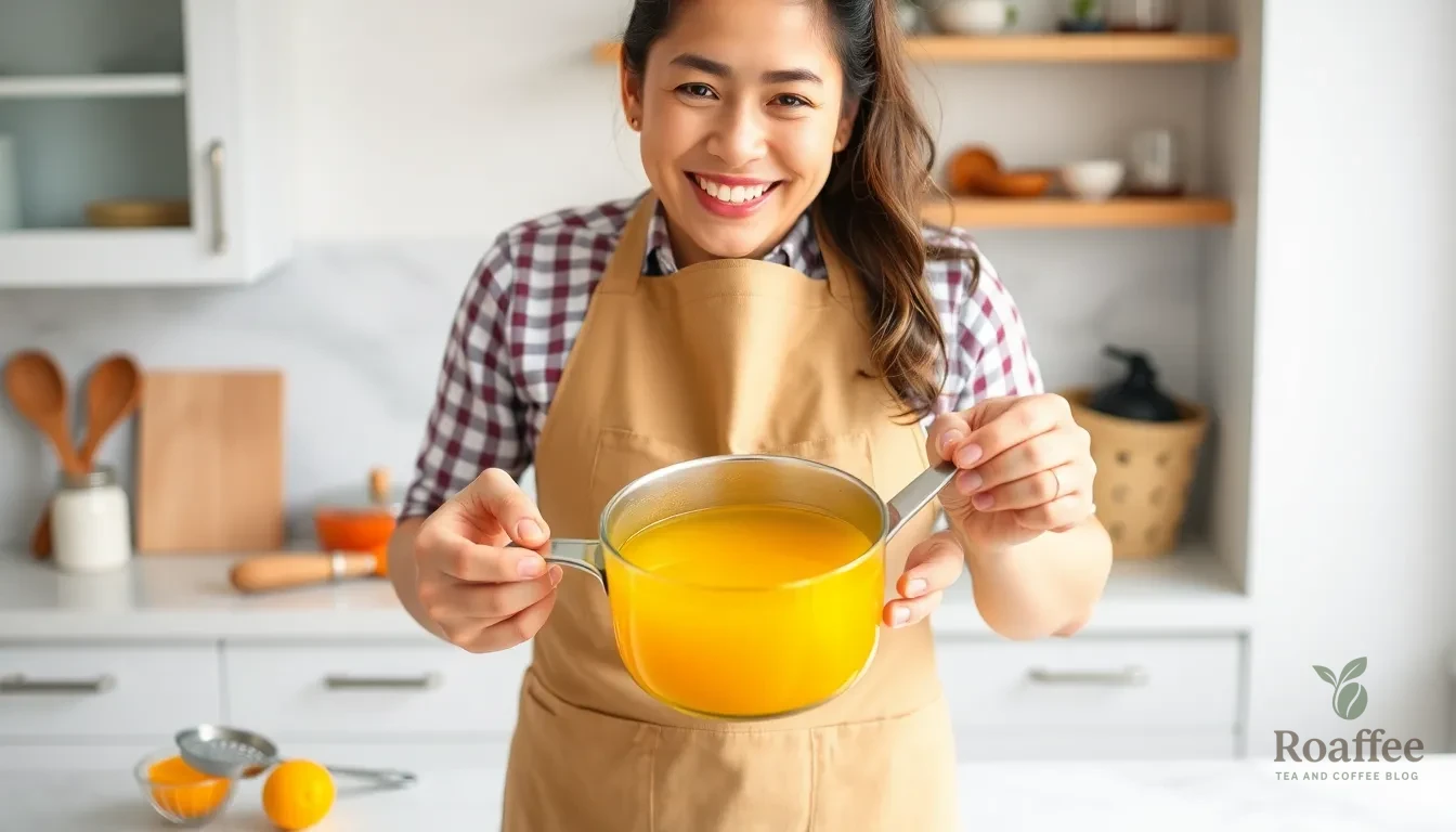 Easy Turmeric Tea Recipe: Golden Milk & Health Benefits (5 Minutes!) 2 Easy Turmeric Tea Recipe: Golden Milk & Health Benefits (5 Minutes!) 1