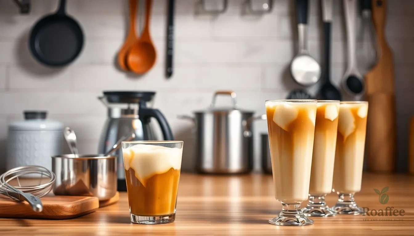 Easy Starbucks Vanilla Iced Coffee Recipe - Make It at Home in 5 Minutes 2 Easy Starbucks Vanilla Iced Coffee Recipe - Make It at Home in 5 Minutes 1