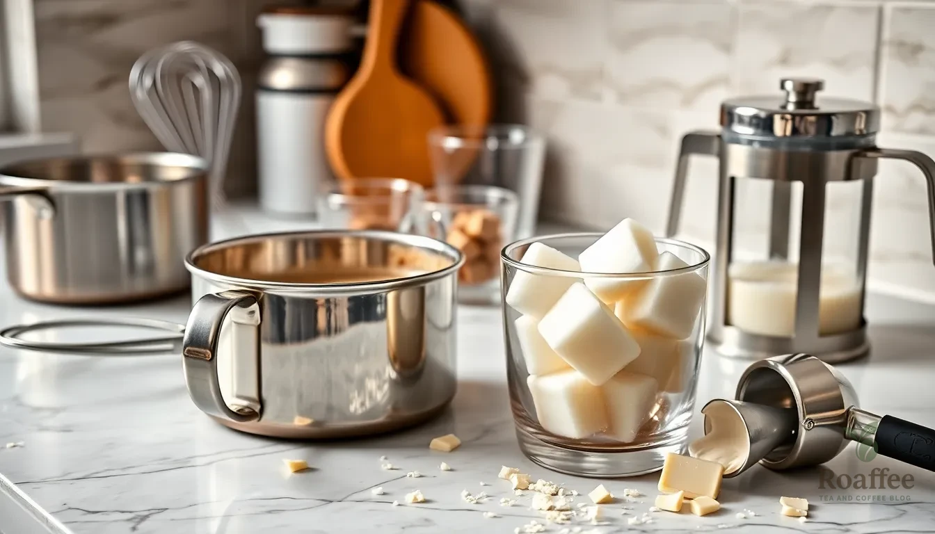 Easy White Mocha Iced Coffee Recipe - Make Café-Quality Drinks at Home 2 Easy White Mocha Iced Coffee Recipe - Make Café-Quality Drinks at Home 1