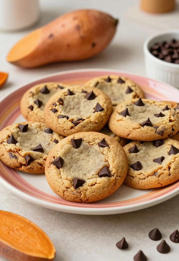 10 Allergy Free Cookie Recipes for Safe Delicious Sweet Treats 6. Sweet Potato Chocolate Chip Cookies