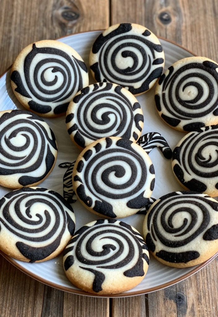 10 Allergy Free Cookie Recipes for Safe Delicious Sweet Treats 7. Zebra Swirl Cookies