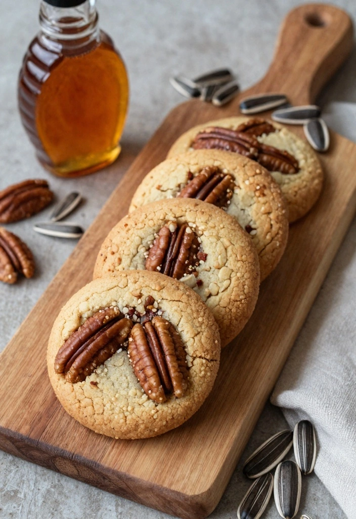 10 Allergy Free Cookie Recipes for Safe Delicious Sweet Treats 8. Maple Pecan Cookies Nut Free Version