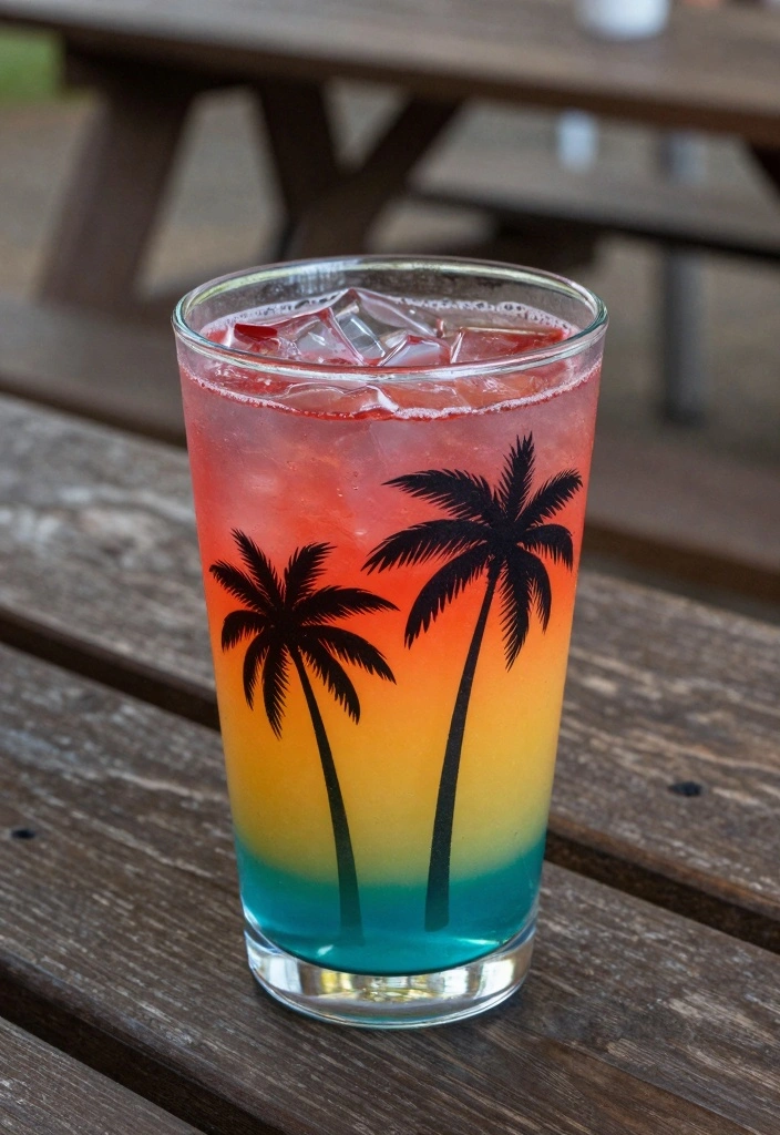 10 Backpacking Cocktail Recipes for Lightweight Easy Mix Drinks 4. Tropical Sunset Cooler