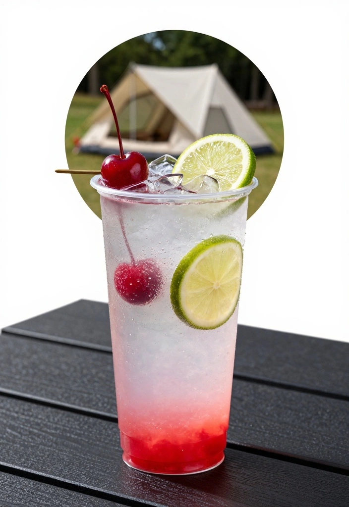 10 Backpacking Cocktail Recipes for Lightweight Easy Mix Drinks 8. Cherry Limeade Sparkler