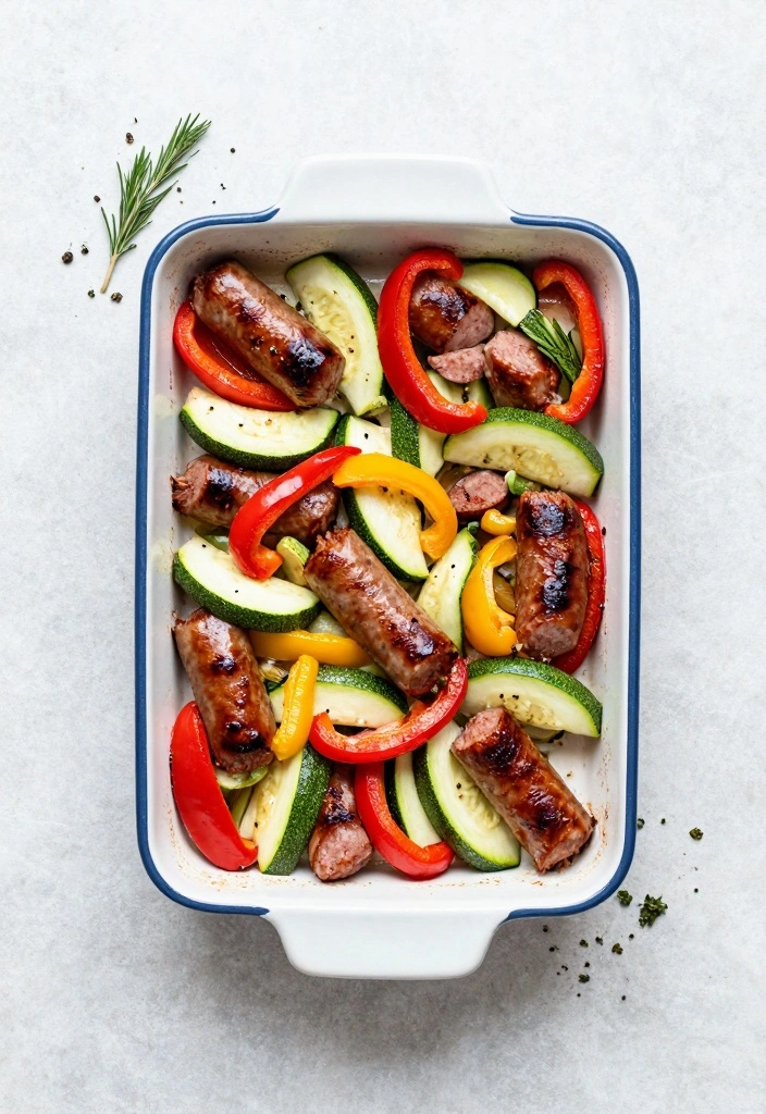 10 Baking Dinner Recipes for Savory Oven Ready Meals 12 10 Baking Dinner Recipes for Savory Oven Ready Meals - 2. One-Pan Italian Sausage and Veggie Bake