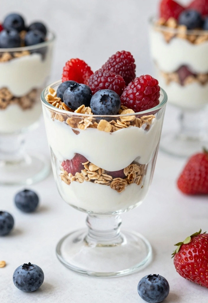 10 Baking Recipes for Easy Delicious Everyday Treats 34 10 Baking Recipes for Easy Delicious Everyday Treats - 4. Healthy Yogurt Parfaits